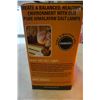Image 4 : NEW NATURAL SALT ROCK LAMP IN BOX
