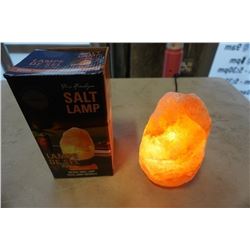 NEW NATURAL SALT ROCK LAMP IN BOX