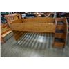 Image 1 : LOFT BED FRAME WITH DRAWERS AND STEPS