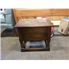 Image 4 : WOOD STORAGE BENCH