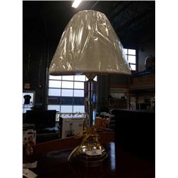 HEAVY CRYSTAL TABLE LAMP