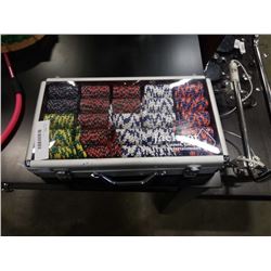 CASED POKER SET