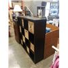 Image 2 : BLACK CUBICAL SHELF WITH STORAGE BASKETS