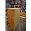 Image 3 : PINE 5 DRAWER CHEST OF DRAWERS