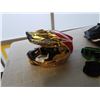 Image 4 : TROY LEE DESIGNS DIRTBIKE HELMET WITH EXTRA VISOR AND GOGGLES