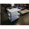 Image 1 : 3 TIER RUBBERMAID ROLLING CART