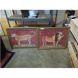 LION AND LEOPARD PRINTS