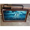 Image 1 : SHIP PAINTING ON CANVAS