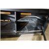 Image 2 : BLACK GLASS DOOR ENTERTAINMENT STAND