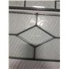 Image 5 : 2 LEADED GLASS PANELS