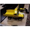 Image 2 : 3 TONKA TOYS - BULLDOZER, DUMP TRUCK AND EXCAVATOR