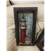 Image 2 : 2 MID CENTURY TIN LIGHTHOUSE PICTURES