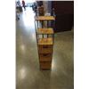 Image 1 : METAL AND WICKER STAND