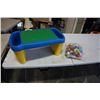 Image 1 : DUPLO TABLE AND DUPLO LEGO BLOCKS