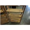 Image 2 : 2 WOOD FOLDING SHELVES - PIER 1 IMPORTS