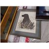 Image 2 : SIGNED  GENE MURRAY PICTURE, ORCA PRINT, AND OTHER FRAMED PRINT