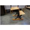 Image 3 : VINTAGE SCHOOL DESK