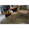 Image 3 : ROUND MODERN COFFEE AND ENDTABLE