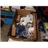 Image 2 : 2 BOXES OF CAT 5 PLIERS, BACKPACKS, EARBUDS, WATCH BANDS