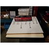Image 1 : MOTOMASTER SCISSOR JACK AND PEG BOARD WITH HANGERS