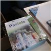 Image 2 : Art school pastels set sealed with new blank canvases