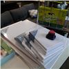 Image 3 : Art school pastels set sealed with new blank canvases