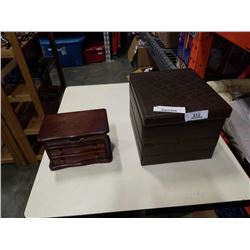 2 Jewelry boxes