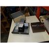 Image 1 : Bell howell slide projector and tray of slides