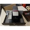 Image 3 : Bell howell slide projector and tray of slides