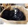 Image 2 : Box of 45s records