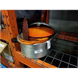 LAGOSTINA ENAMELED CAST IRON POTS WITH LIDS AND PRESSURE COOKER