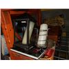 Image 2 : LOT OF CDS, DVDS, WOOD CASE, CANDLE HOLDERS