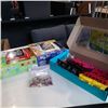 Image 1 : 2 lite brite sets and silicone: ice cube trays