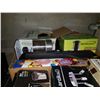 Image 3 : Box of appliences, coffe maker and light fixture