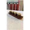 Image 18 : HORNSEA 1977 BRONTE MADE IN ENGLAND CONDIMENT SET