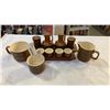 Image 1 : HORNSEA 1977 BRONTE MADE IN ENGLAND CONDIMENT SET