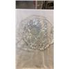 Image 3 : 5 GLASS AND CRYSTAL SERVING DISHES