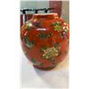 Image 13 : 3 EASTERN VASES - 1 CLOISONNE AND 2 CERAMIC