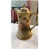 Image 3 : HAND PAINTED NIPPON TEAPOT AND 3 CUPS AND SAUCERS - AS FOUND