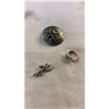 Image 15 : ORIENTAL WOODEN JEWELLERY BOX W/ CONTENTS AND WOODEN JEWELLEY BOX W/ CONTENTS