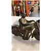 Image 4 : Cast iron iron art motorcycle