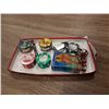 Image 1 : TRAY OF GRINDERS, PIPES, LIGHTER