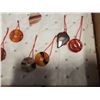 Image 4 : TRAY OF STONE NECKLACES