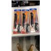 Image 1 : 3 NEW SHIMANO FILLET KNIVES WITH SHEATHS