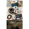 Image 1 : LOT OF ELECTRONICS, 32 PRINTER FILAMENT, DUMMY SECURITY CAMERAS