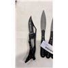 Image 4 : COLUMBIA FOLDING MECHANICAL KNIFE AND THROWING KNIVES