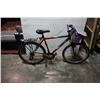 Image 1 : RED AND BLACK RALEIGH BIKE