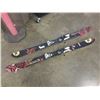 Image 1 : LADIES ROSSIGNOL S3 159 SKIS WITH MARKER SQUIRE BINDINGS