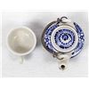 Image 10 : Miniature Ceramic Pottery Teapot and Cup