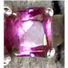 Image 4 : Sterling Silver & Lab Created Rubies Ring, 6.5